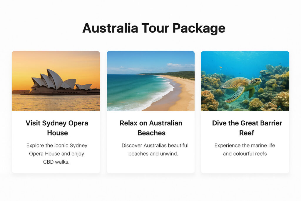 Blog 3: Why Australia Is a Dream Destination for Travelers